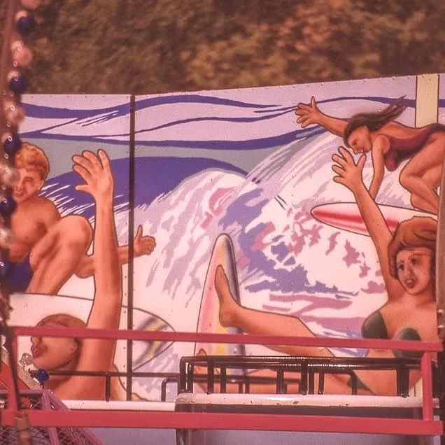 Kodachrome shots at carnival and car show circa 1997...